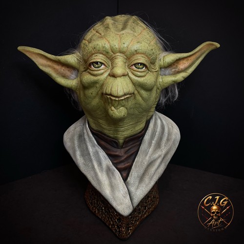 Life size yoda bust - size,