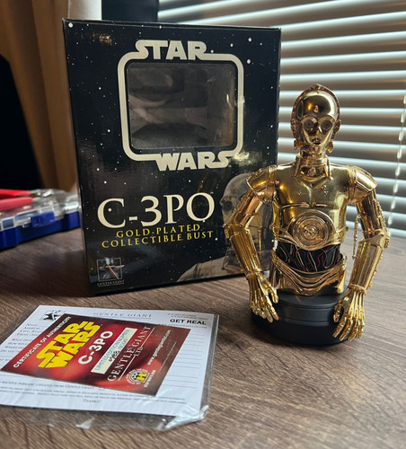 Star wars 3po gold - wars, plated